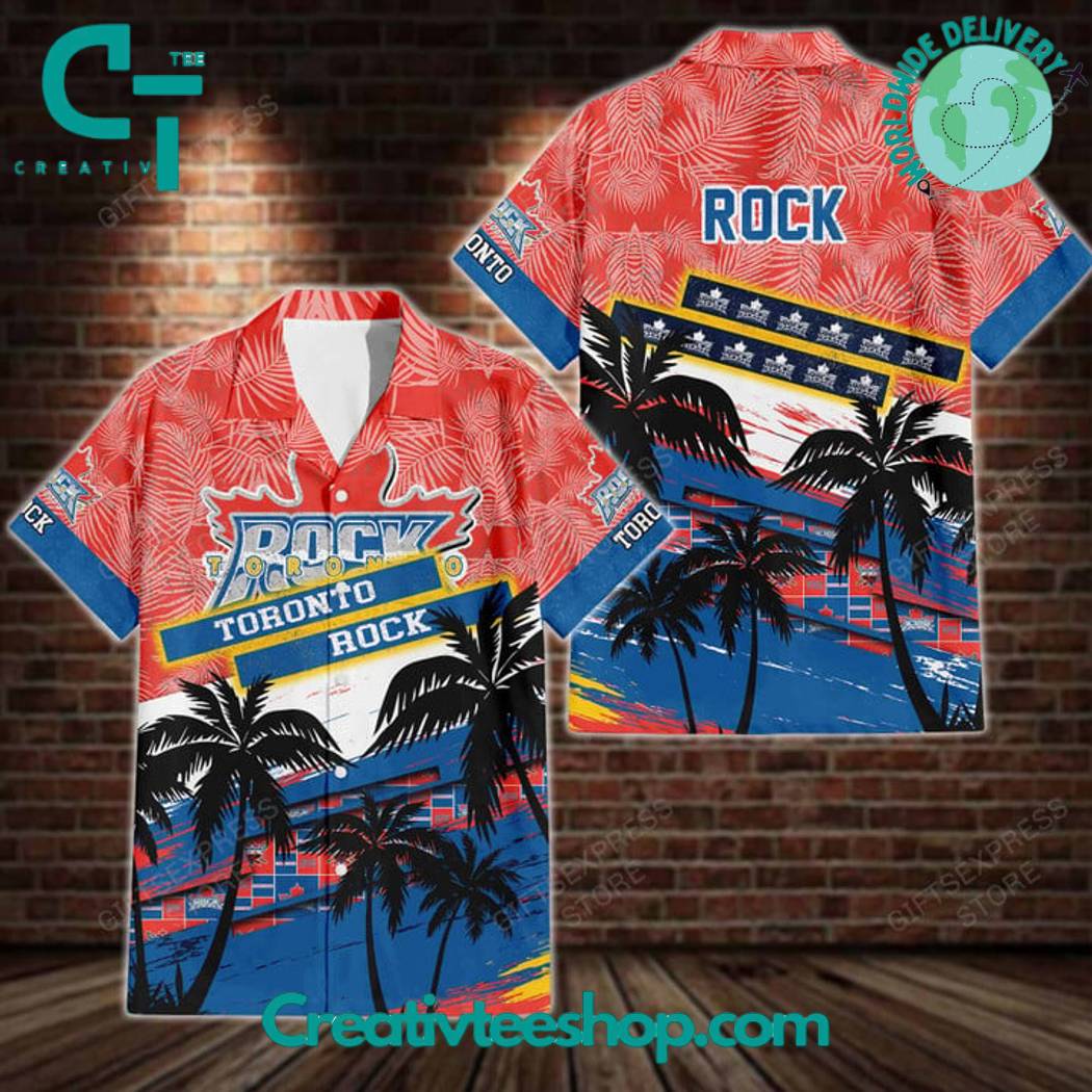 Nll Toronto Rock Hawaiian Shirt