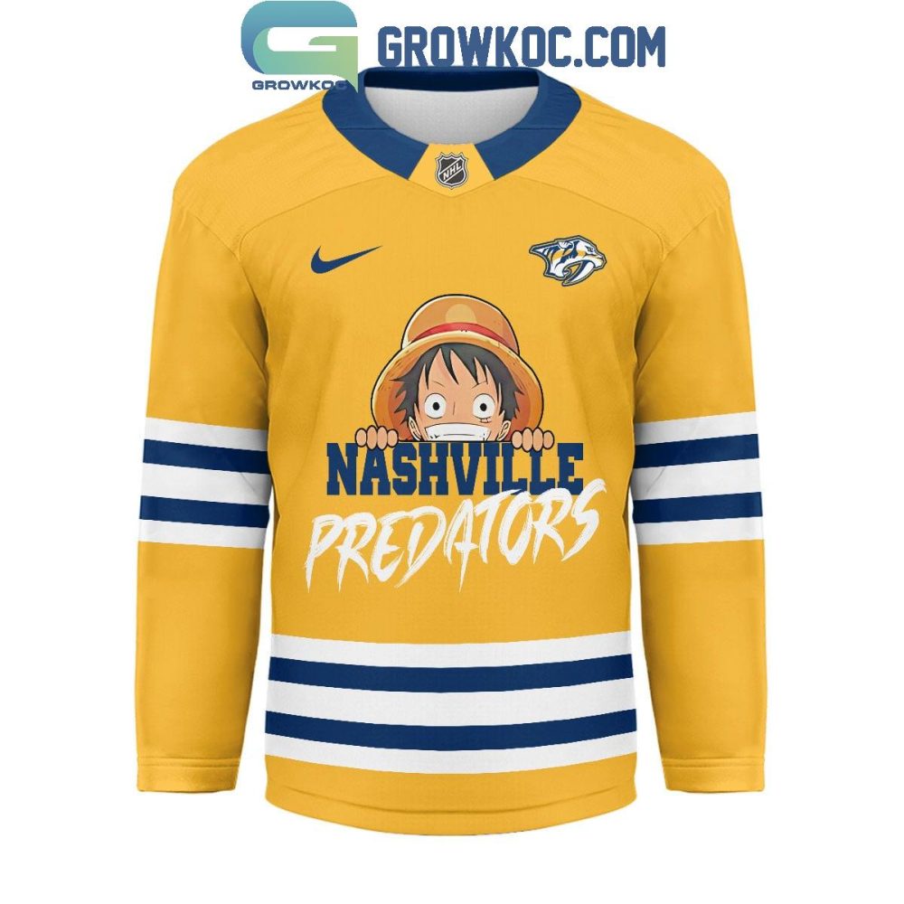 Nashville Predators X One Piece Hockey Jersey - Image 2