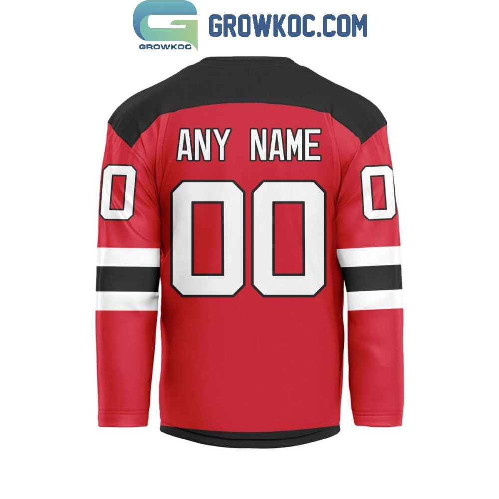 New Jersey Devils Be The Fighter 2024 Home Personalized Hockey Jersey - Image 2