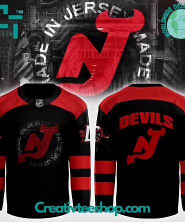 New Jersey Devils “Made In Jersey” Hockey Jersey