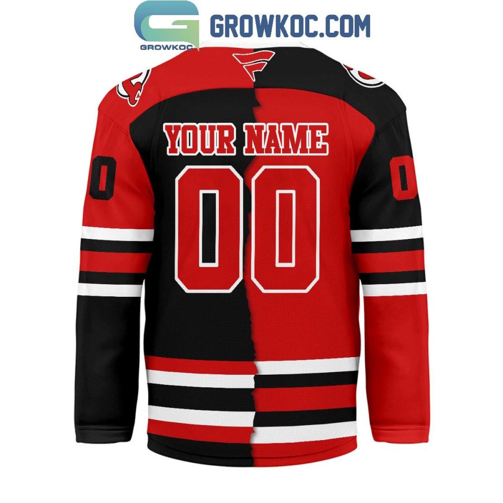 New Jersey Devils Mix Home Away Hockey Jersey - Image 3