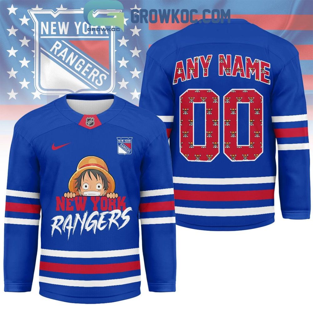 New York Rangers X One Piece Hockey Jersey