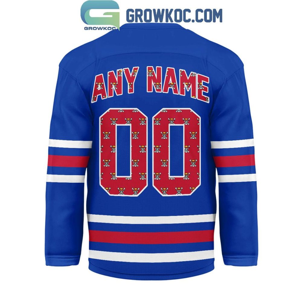 New York Rangers X One Piece Hockey Jersey - Image 3