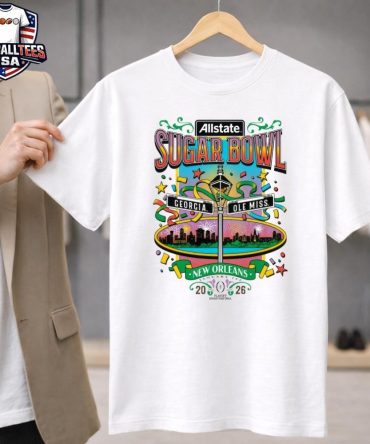 Official Ole Miss Rebels 2026 Allstate Sugar Bowl New Orleans Shirt