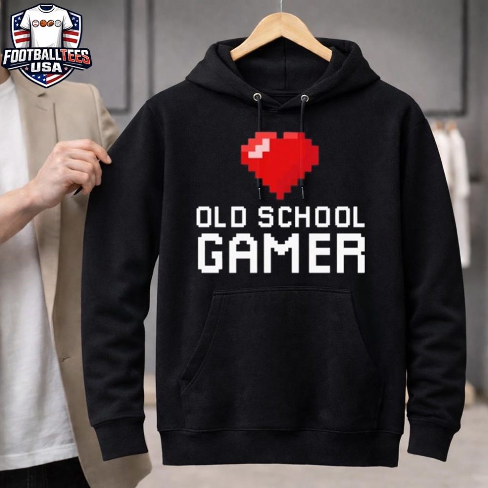 Old School Gamer Unisex Shirt - Image 3