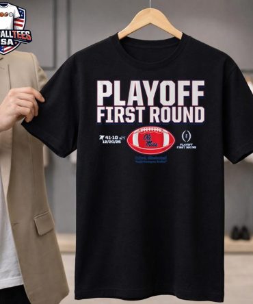 Ole Miss Rebels 2025 Cfp First Round Winner T-Shirt