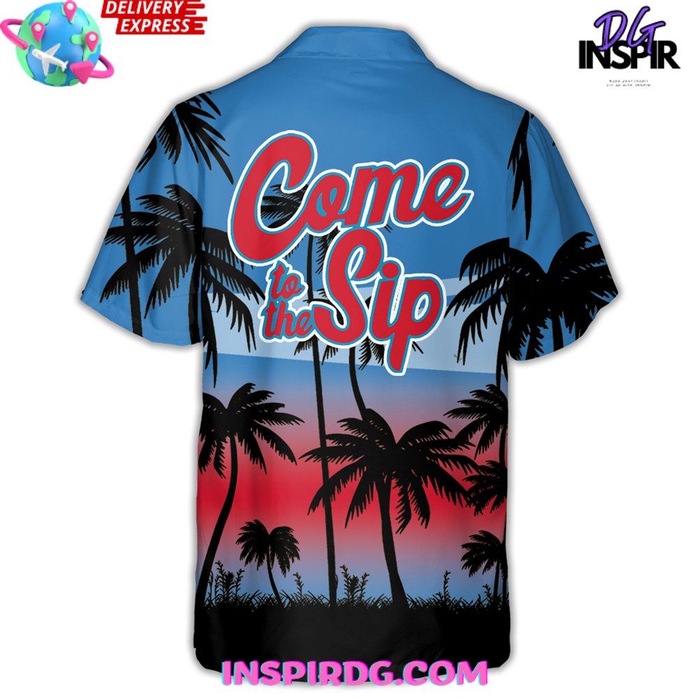 Ole Miss Rebels Come To The Sip Hawaiian Shirt Set - Image 2