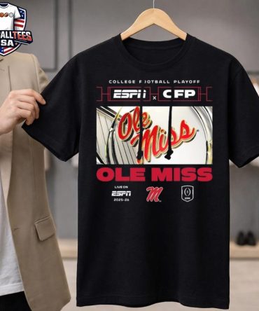 Ole Miss Rebels Espn X Cfp Window Unisex Shirt