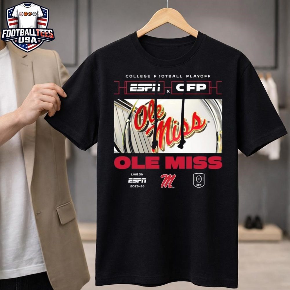 Ole Miss Rebels Espn X Cfp Window Unisex Shirt