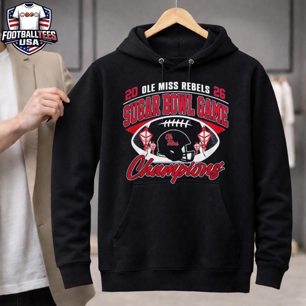 Ole Miss Rebels Sugar Bowl Champs 2026 Unisex Shirt - Image 3