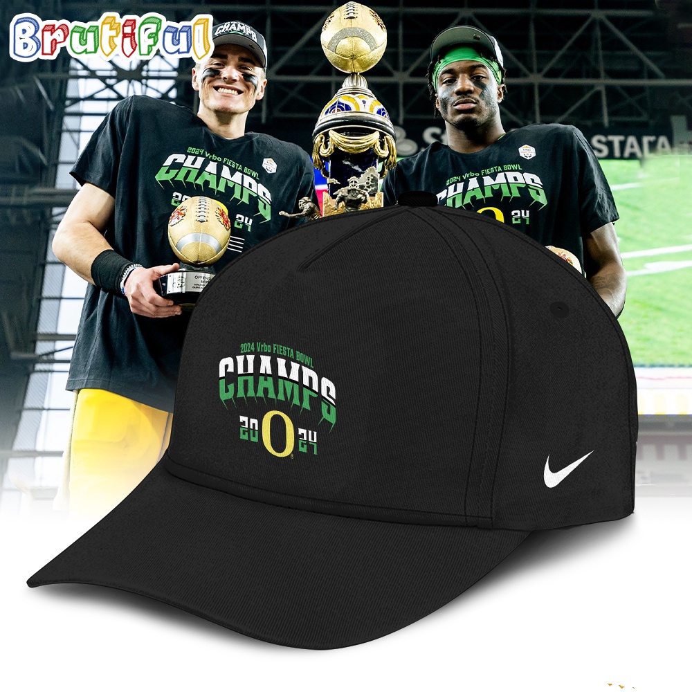Oregon Ducks 2024 Vrbo Fiesta Bowl Champs Cap