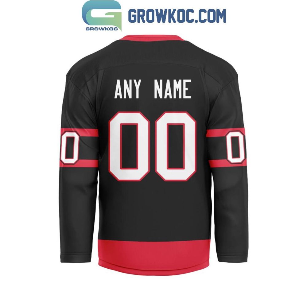 Ottawa Senators Be The Fighter 2024 Home Personalized Hockey Jersey - Image 2