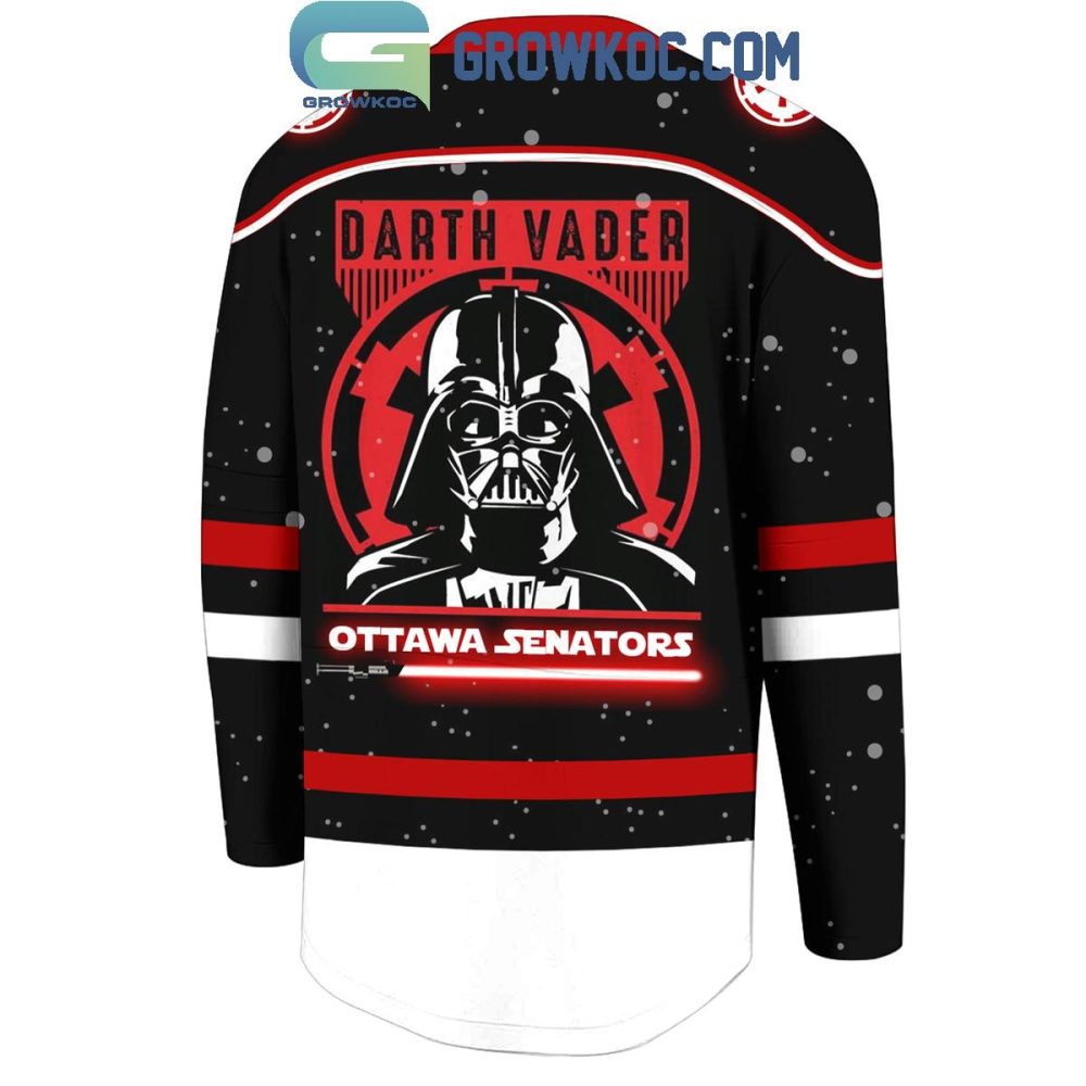 Ottawa Senators X Star Wars Darth Vader Hockey Jersey - Image 3