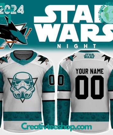 San Jose Sharks X Star Wars Night Hockey Jersey