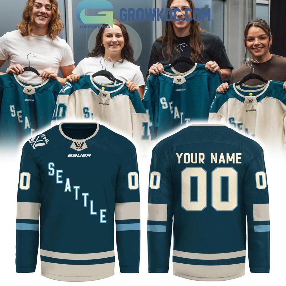 Pwhl Seattle Corinne Schroeder Bauer Home Hockey Jersey