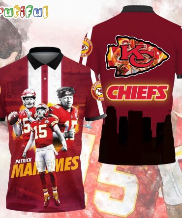 Patrick Mahomes Kansas City Chiefs Polo Shirt