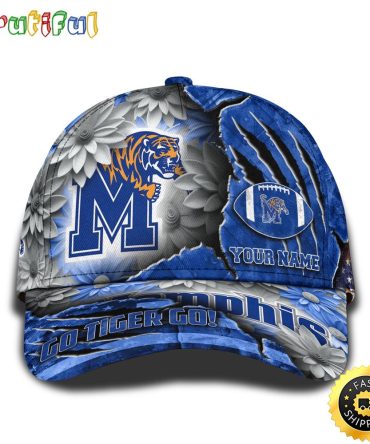 Personalized Ncaa Memphis Tigers All Over Print Baseball Cap The Perfect Way To Rep Your Team