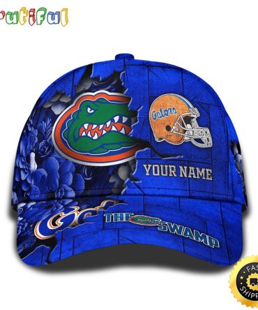 Personalized Ncaa Florida Gators All Over Print Baseball Cap Show Your Pride