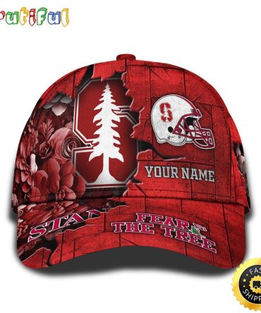 Personalized Ncaa Stanford Cardinal All Over Print Baseball Cap Show Your Pride