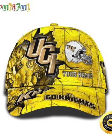 Personalized Ncaa Ucf Knights All Over Print Baseball Cap Show Your Pride