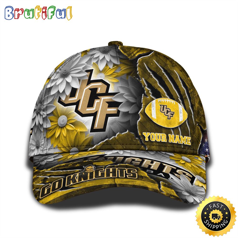 Personalized Ncaa Ucf Knights All Over Print Baseball Cap The Perfect Way To Rep Your Team