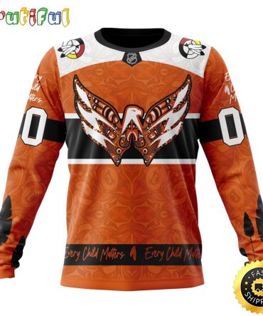 Personalized Nhl Washington Capitals Sweatshirt Specialized Design Support Child Lives Matter All Over Print Sweatshirt Unisex