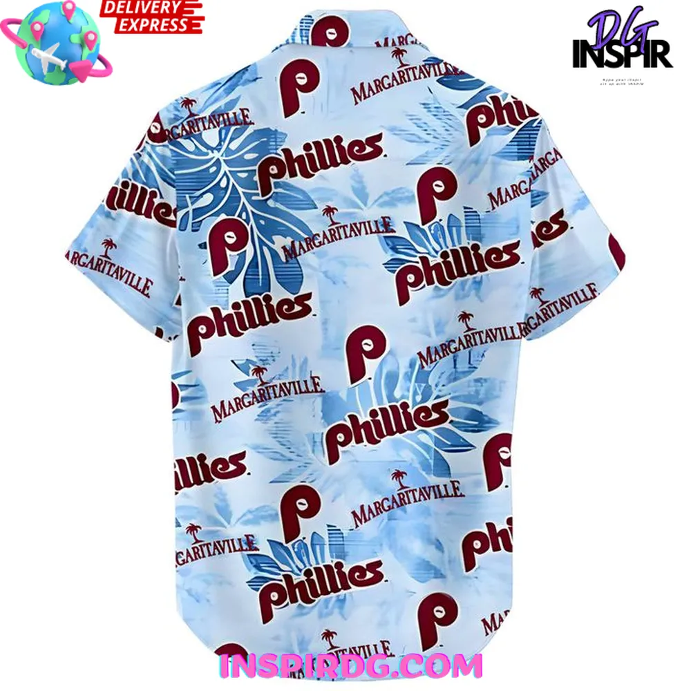 Philadelphia Phillies Margaritaville 2025 Hawaiian Shirt - Image 3
