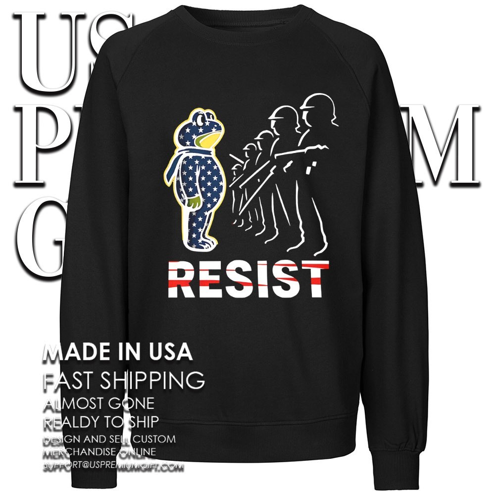 Portland 2025 Resist Portland Frog Protest Shirt - Image 5