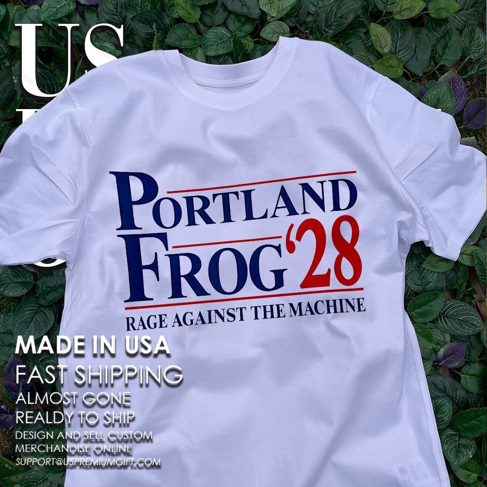 Portland Frog '28 Rage Against The Machine Shirt