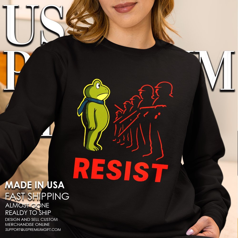 Portland Frog Protest Resist 2025 Shirt - Image 5