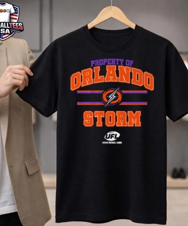 Property Of Orlando Storm Ufl United Football League T-Shirt