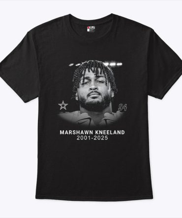 Rip Marshawn Kneeland 2001-2025 Shirt