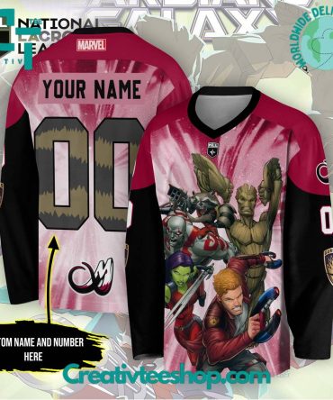 Nll Colorado Mammoth X Guardians Of Galaxy Hockey Jersey