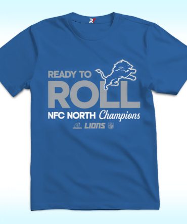 Ready To Roll Nfc North Division Champions 2024 Lions Shirt