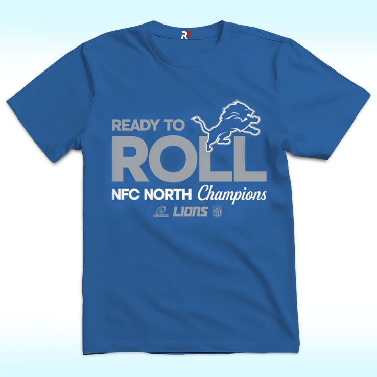 Ready To Roll Nfc North Division Champions 2024 Lions Shirt