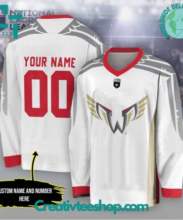 Nll Philadelphia Wings White Hockey Jersey