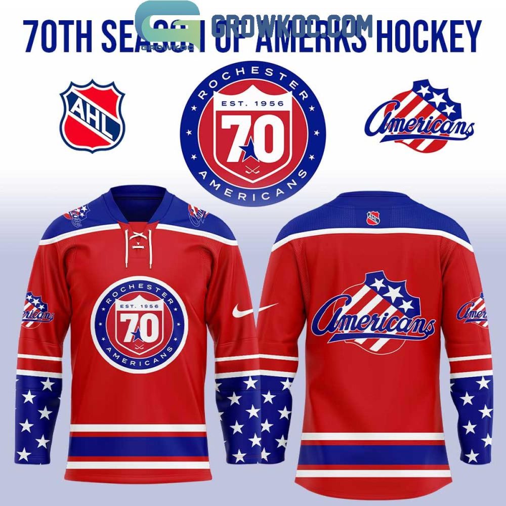 Rochester Americans 70Th Anniversary Hockey Jersey