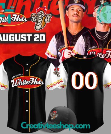 Rochester Red Wings X White Hots Limited Edition Baseball Jersey