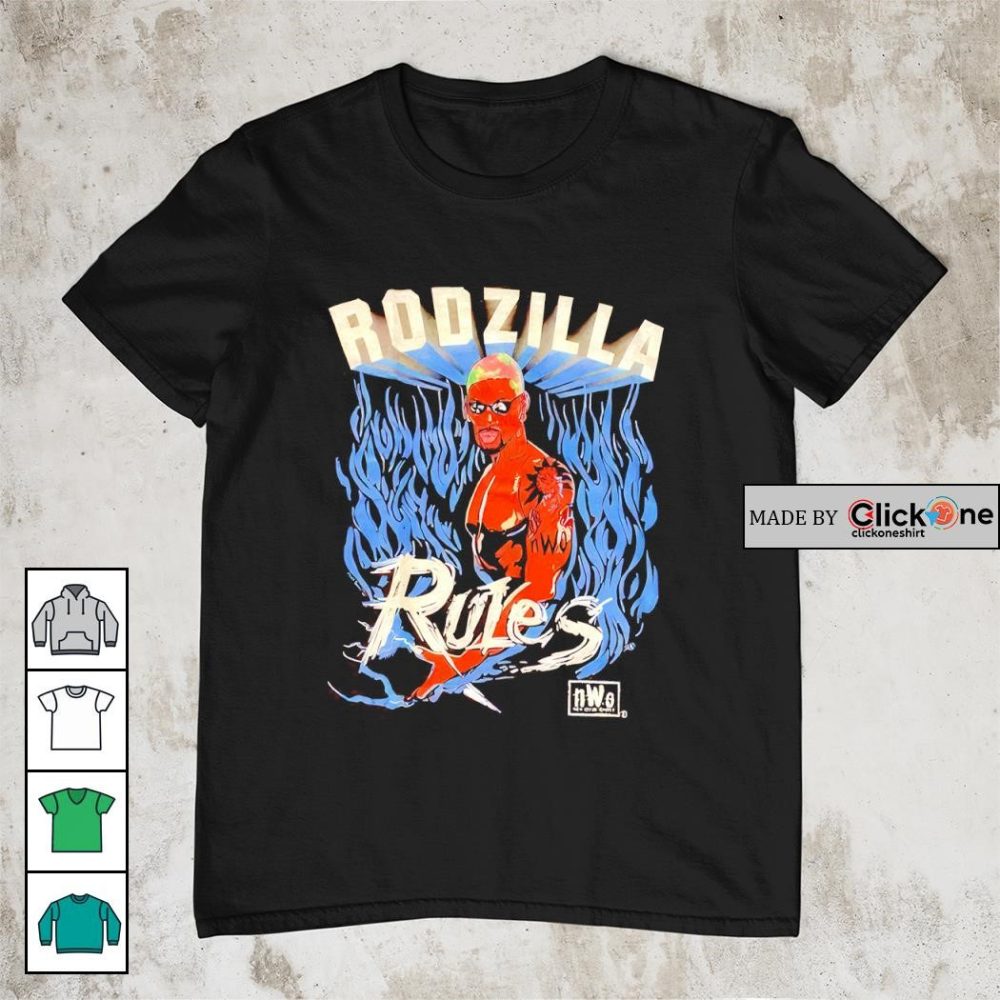 Rodzilla Rules Dennis Rodman Nwo Shirt