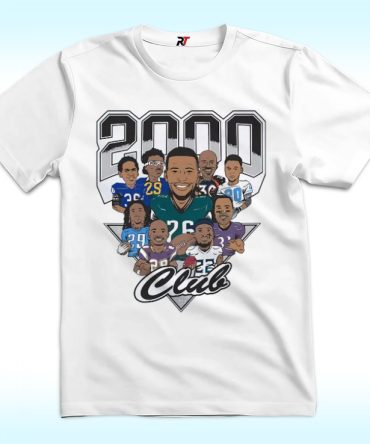 Saquon Barkley 2000 Yards Club Shirt