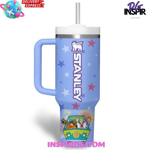 Scooby-Doo Stars And Stripes American Pride Stanley Tumbler Cup - Image 4