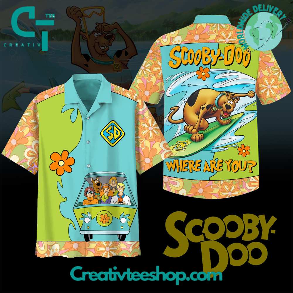 Scooby Doo Where Are You Hawaiian Shirt