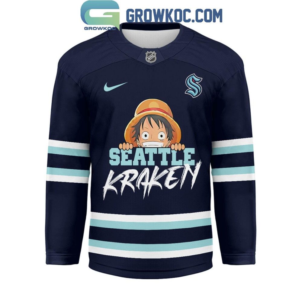 Seattle Kraken X One Piece Hockey Jersey - Image 2