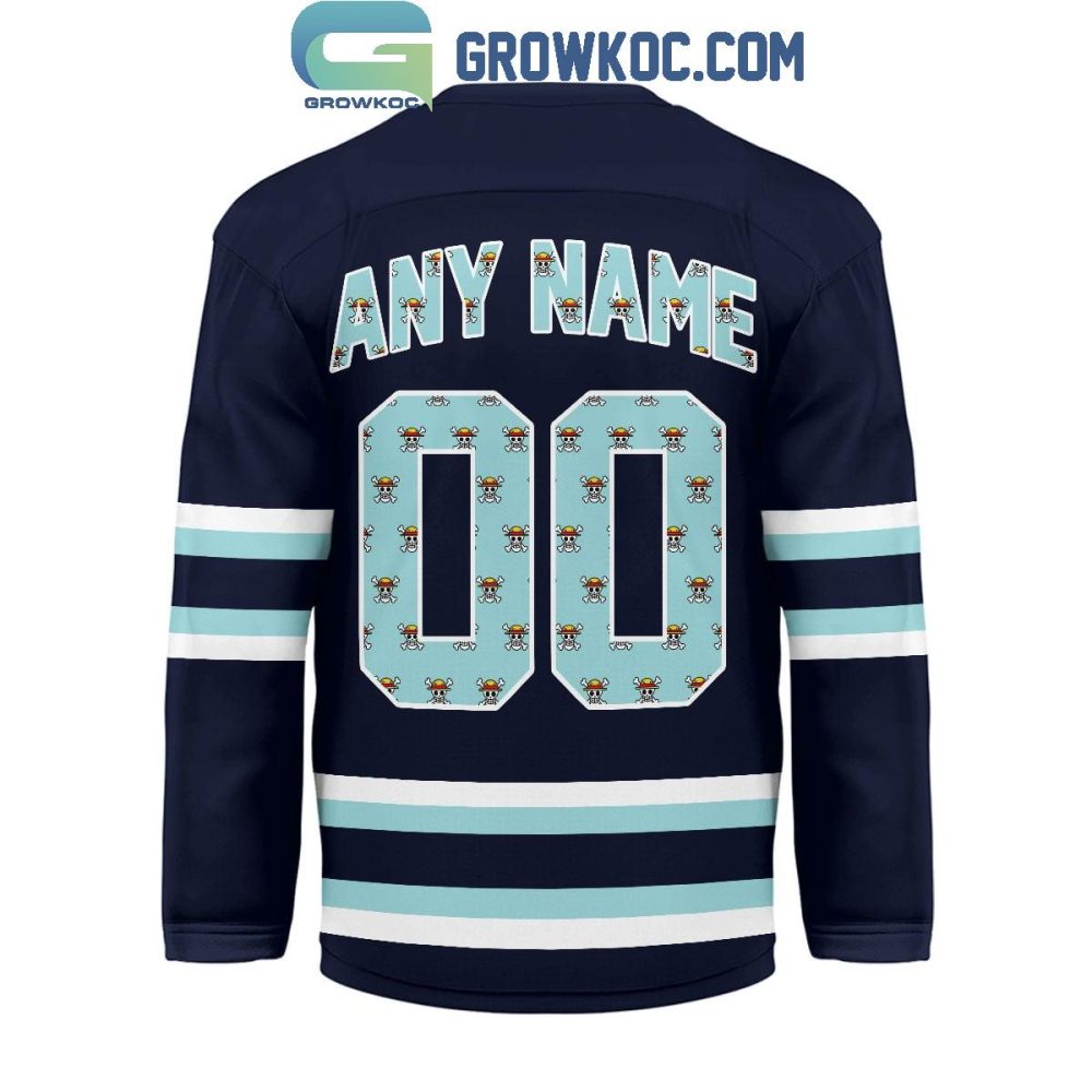 Seattle Kraken X One Piece Hockey Jersey - Image 3