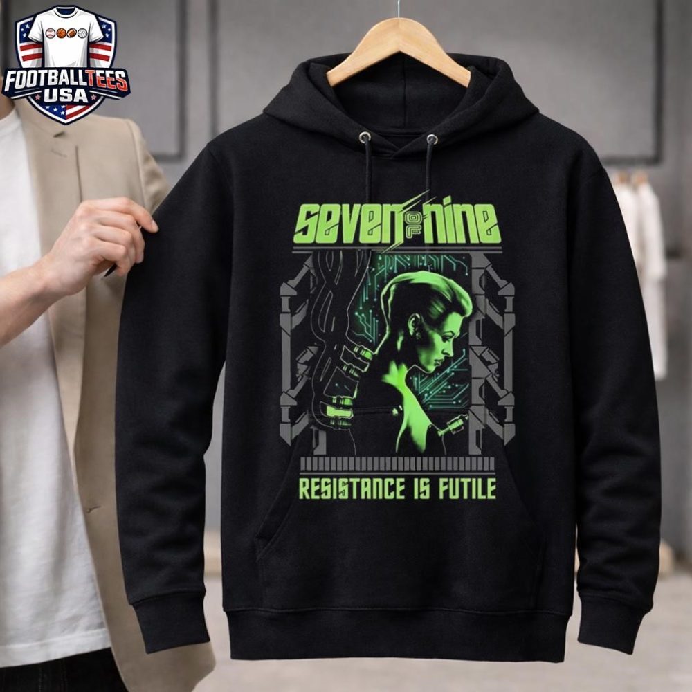 Seven Of Nine Resistance Is Futile Unisex Shirt - Image 3