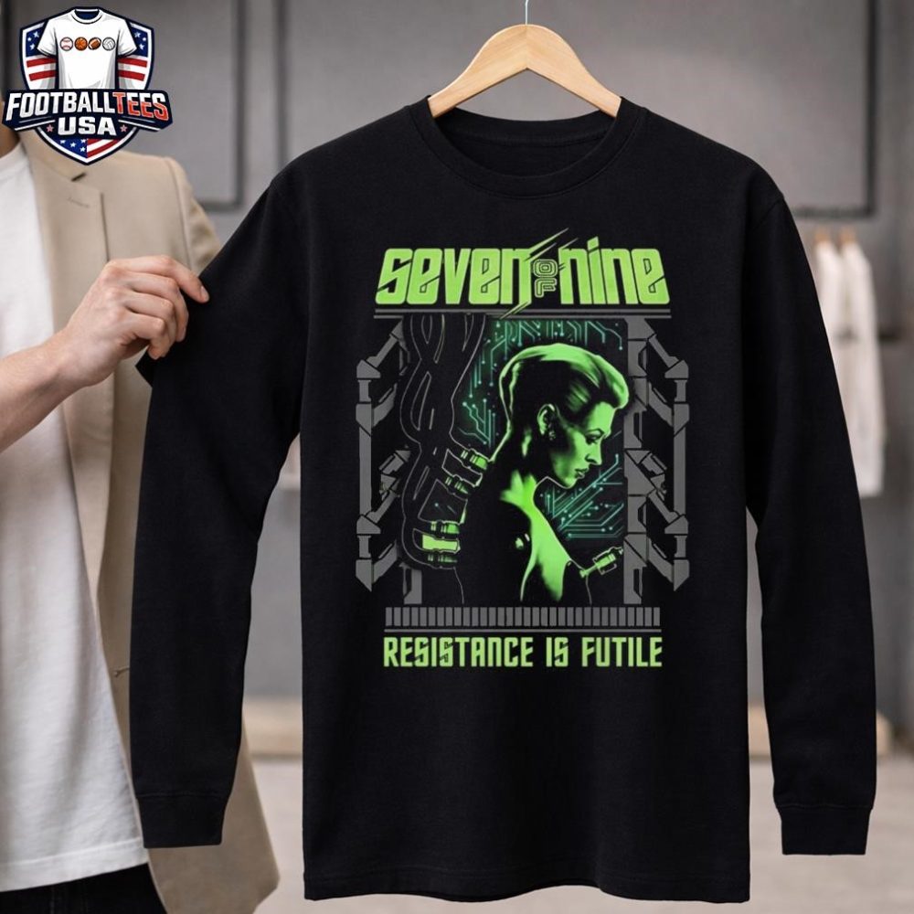 Seven Of Nine Resistance Is Futile Unisex Shirt - Image 4