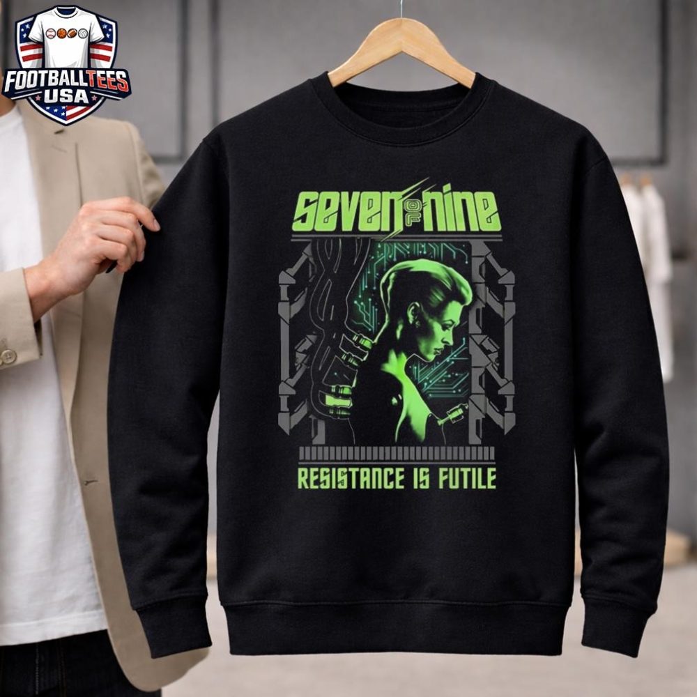 Seven Of Nine Resistance Is Futile Unisex Shirt - Image 2