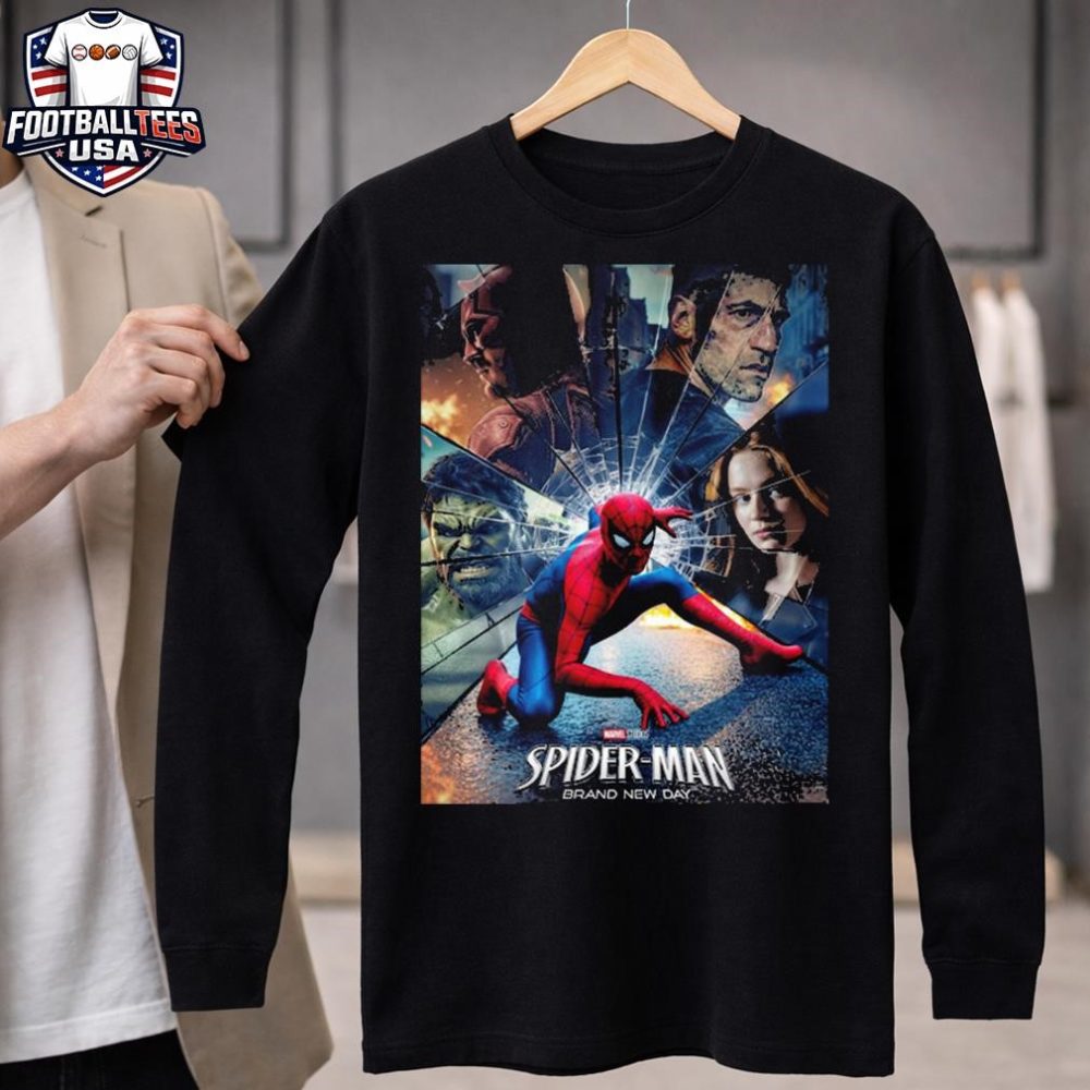 Spider Man Brand New Day New Marvel Studios Shirt - Image 4