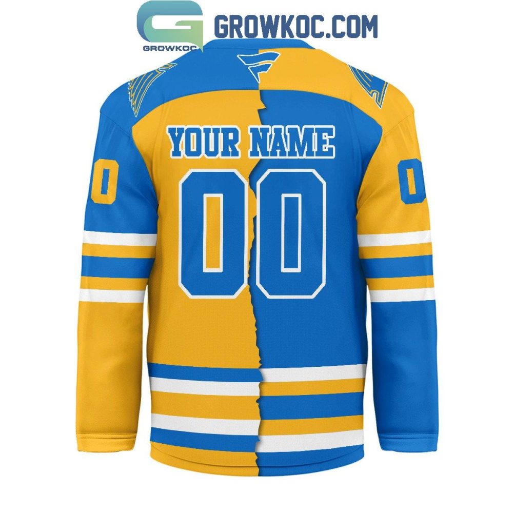 St. Louis Blues Mix Home Away Hockey Jersey - Image 3