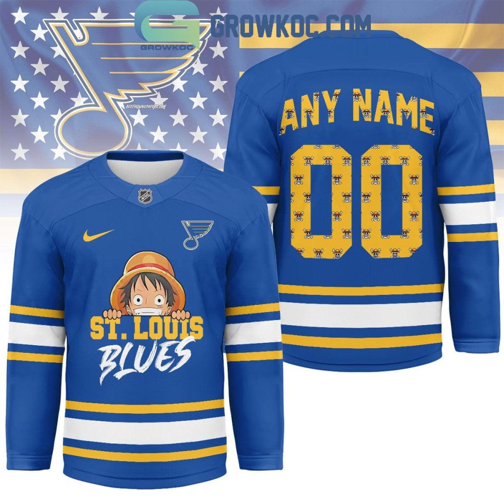 St. Louis Blues X One Piece Hockey Jersey